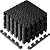 Yes4All Interlocking Exercise Foam Mats with Border – Interlocking Floor Mats for Gym Equipment – Eva Interlocking Floor Tiles (12 Square Feet, Black)