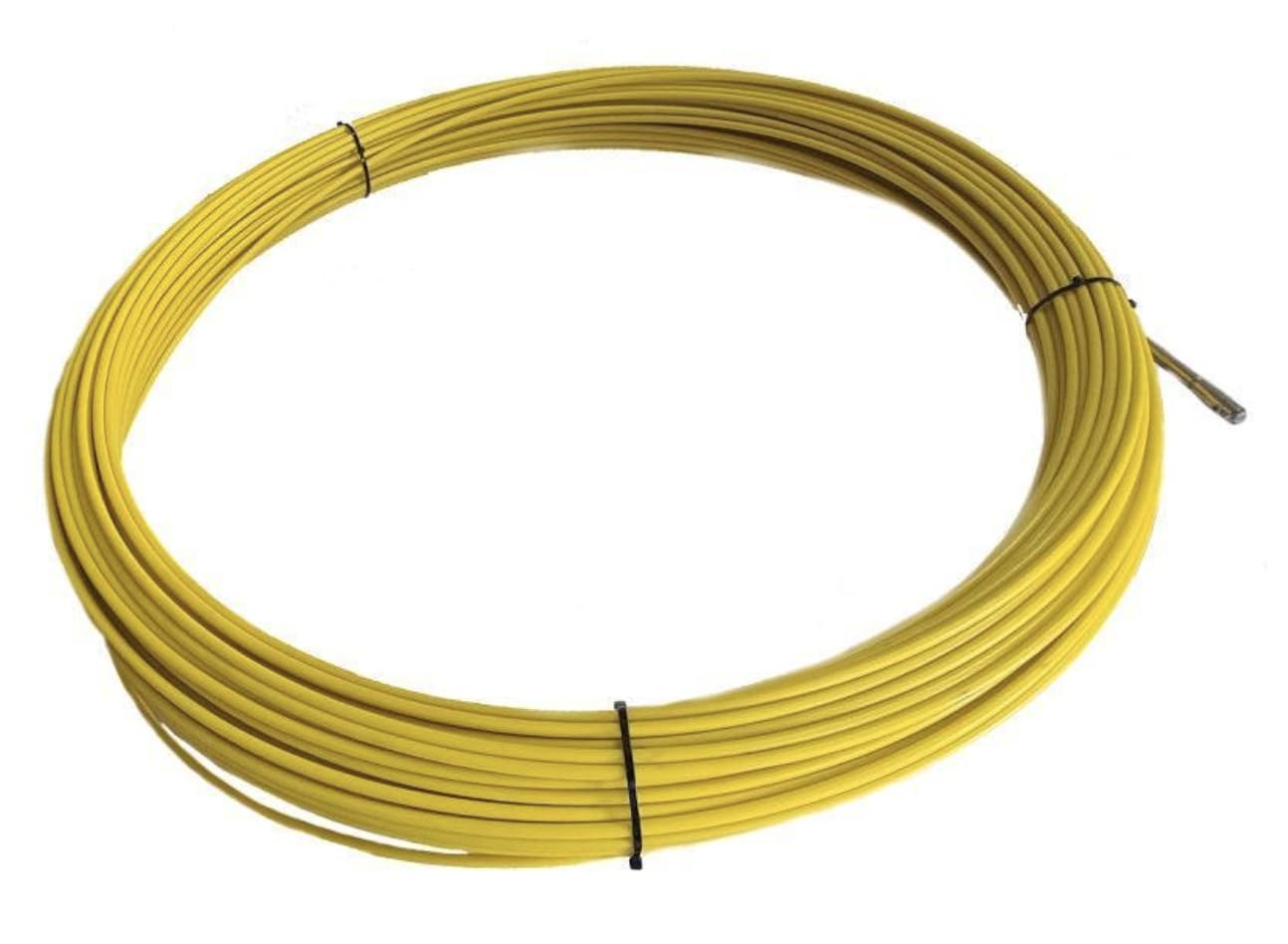 Recharge Aiguille de Tirage en Fibre de Verre, 100M x 6mm, avec Embout Vissé Échangeable