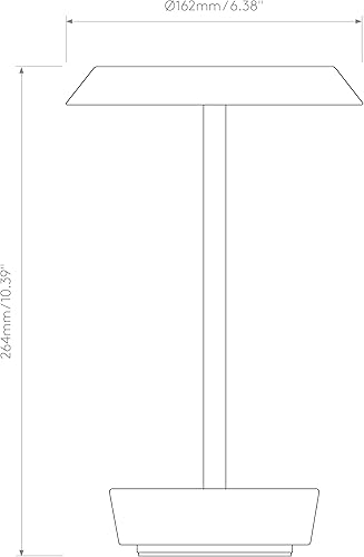 Miniatura 5 de Astro Halo - Luz portátil regulable para interiores (bronce claro) - Clasificación de secado - Diseñado en Gran Bretaña - 1468006