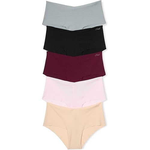 Victoria's Secret Women's No Show Hipster Underwear, Panties for Women, Multi Pack (XS-XXL)