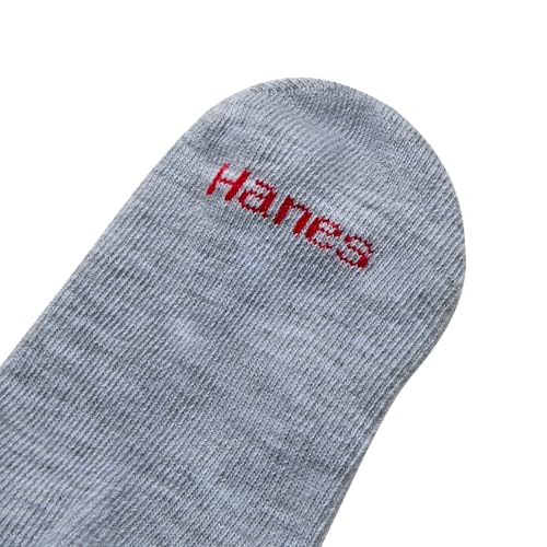 Image of Hanes Boys' Ankle Socks for Boys - Super Value 22-pack Quarter Socks - Lightweight Comfort - No Slip Fit Ez Sort