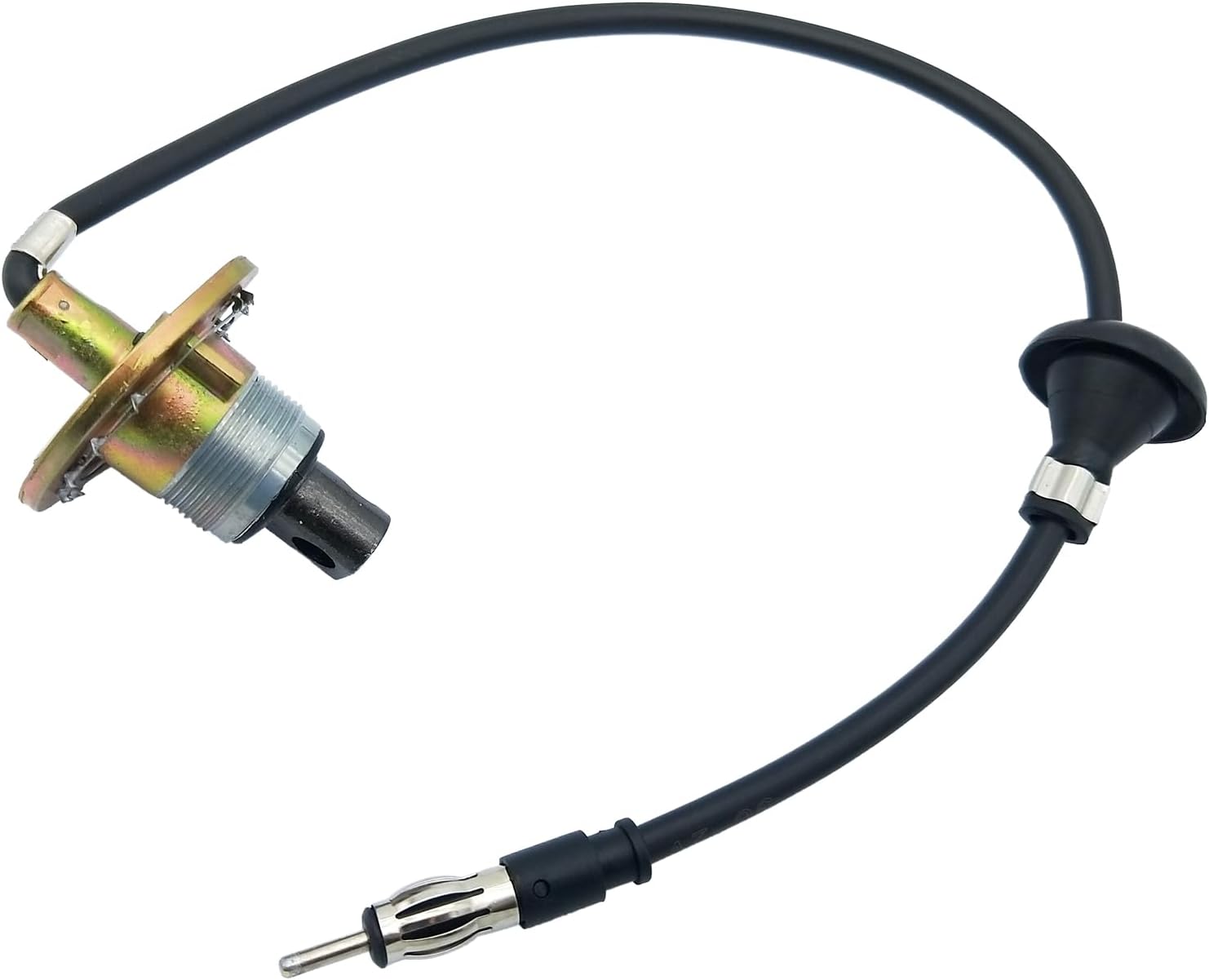 JESBEN 56038526AG Radio Antenna Base Bracket with Cable Replacement for Jeep Liberty 2002-2007