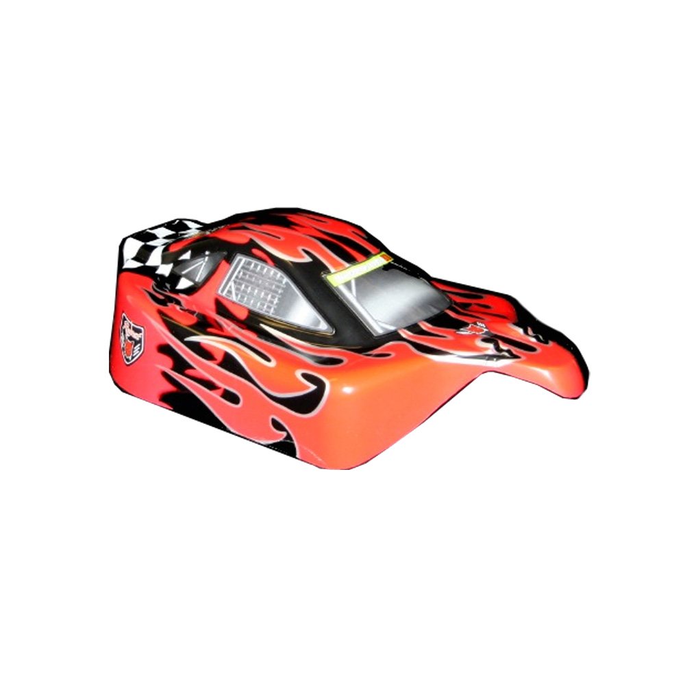 Redcat Racing Buggy Body (1/10 Scale), Red Flame