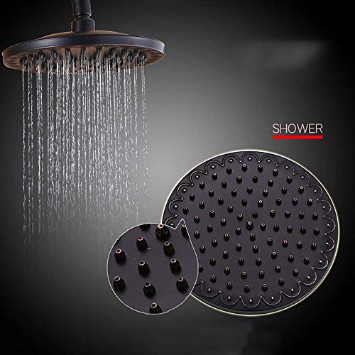 Ensemble de robinets de douche complet comprenant pommeau cascade et valve de régulation - 8