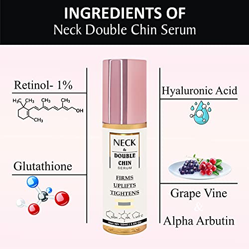 Image of Luxuri | Neck Double Chin Firming and Tightening Serum | For Man and Women | Capacity - 50ml