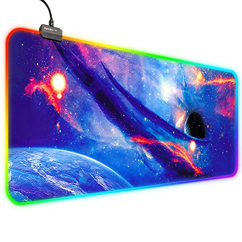 RGB Mouse Pad, Zpose Led Mouse Pad, Gaming Mouse Pad, Large Gaming Mouse Pad, Gaming Mousepad, Large Mouse Pad Gaming, Mouse Pad Gaming, 14 Lighting Modes, RGB Mouse Pad, Gaming Mouse Pad, 31.5x11.8In