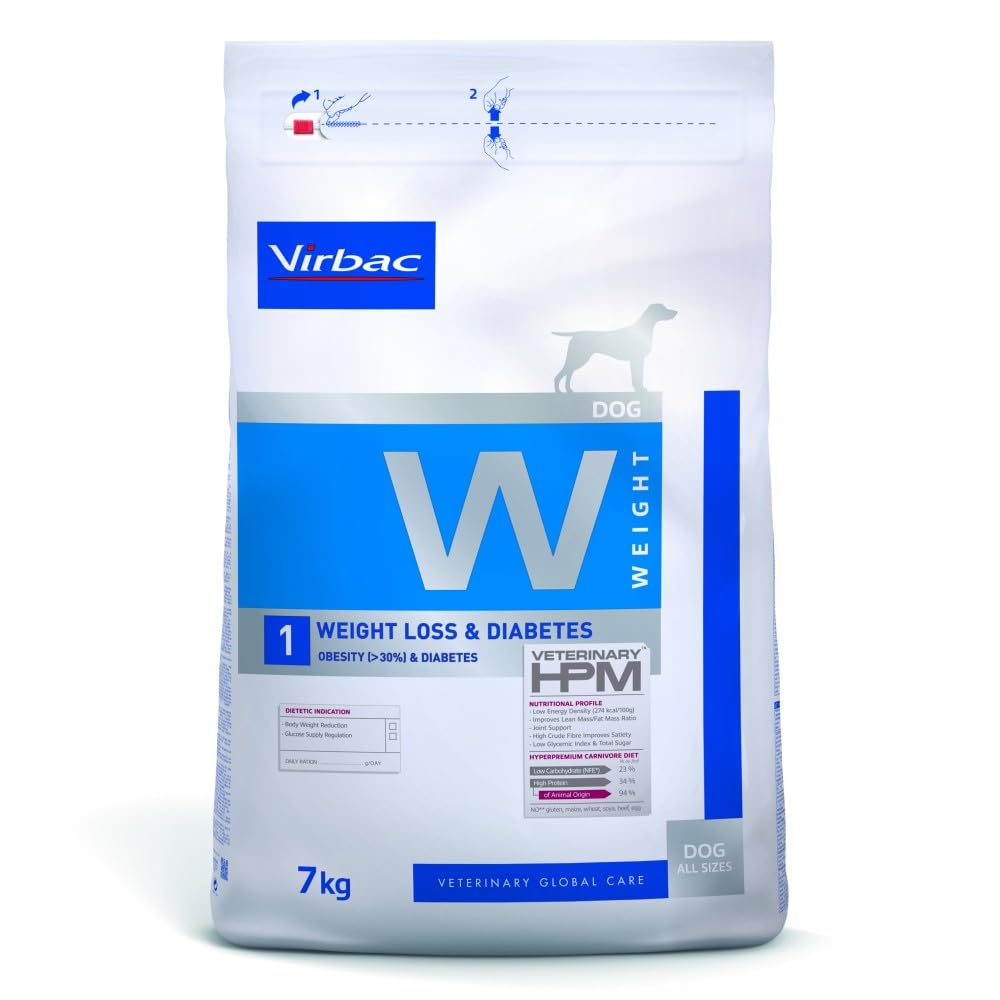 Virbac Veterinary HPM Vet Weight L&D Sac pour Chien 7 kg