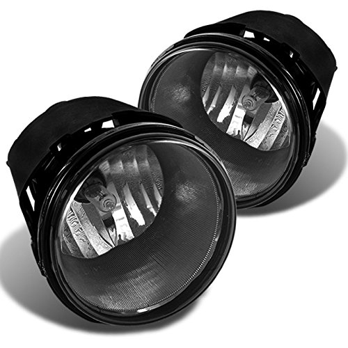 AKKON - For Chrysler 300 Dodge Dakota Durango Jeep Grand Cherokee Smoke Driving Fog Lights with Bulbs/Bezel