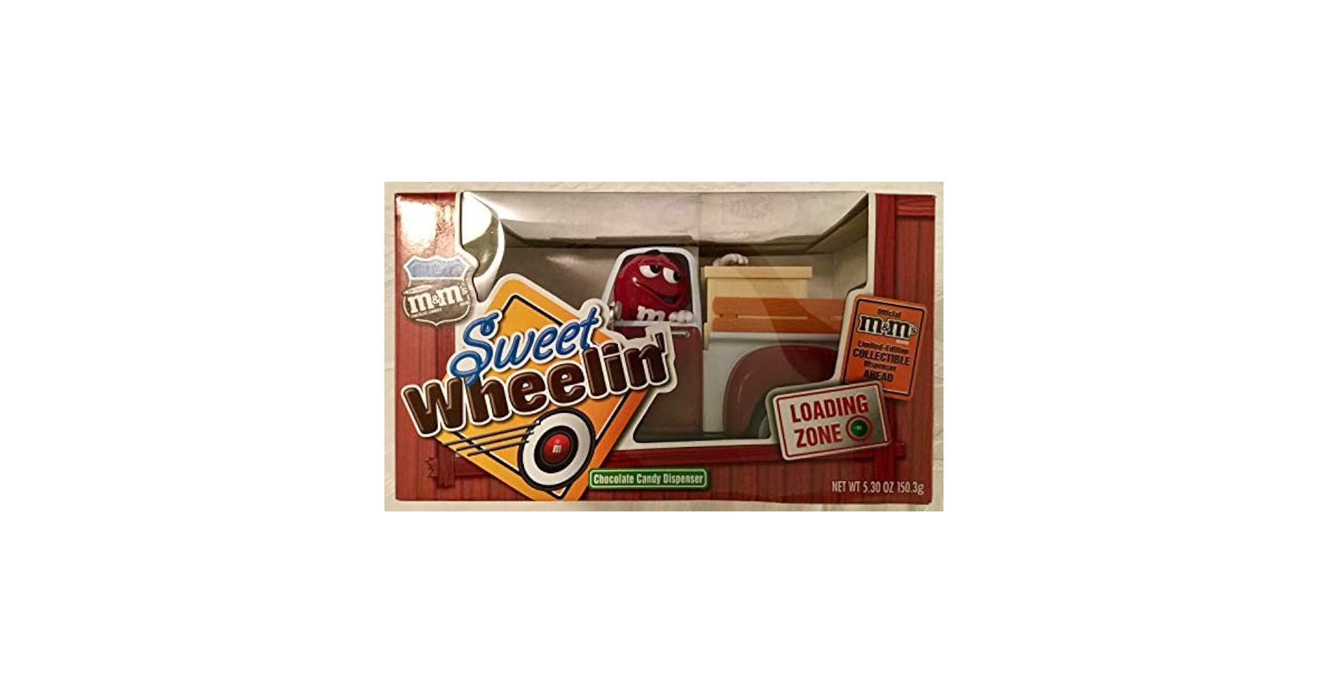 Amazon.com: M&M's m&m Candy Dispenser - Sweet Wheelin' Red's