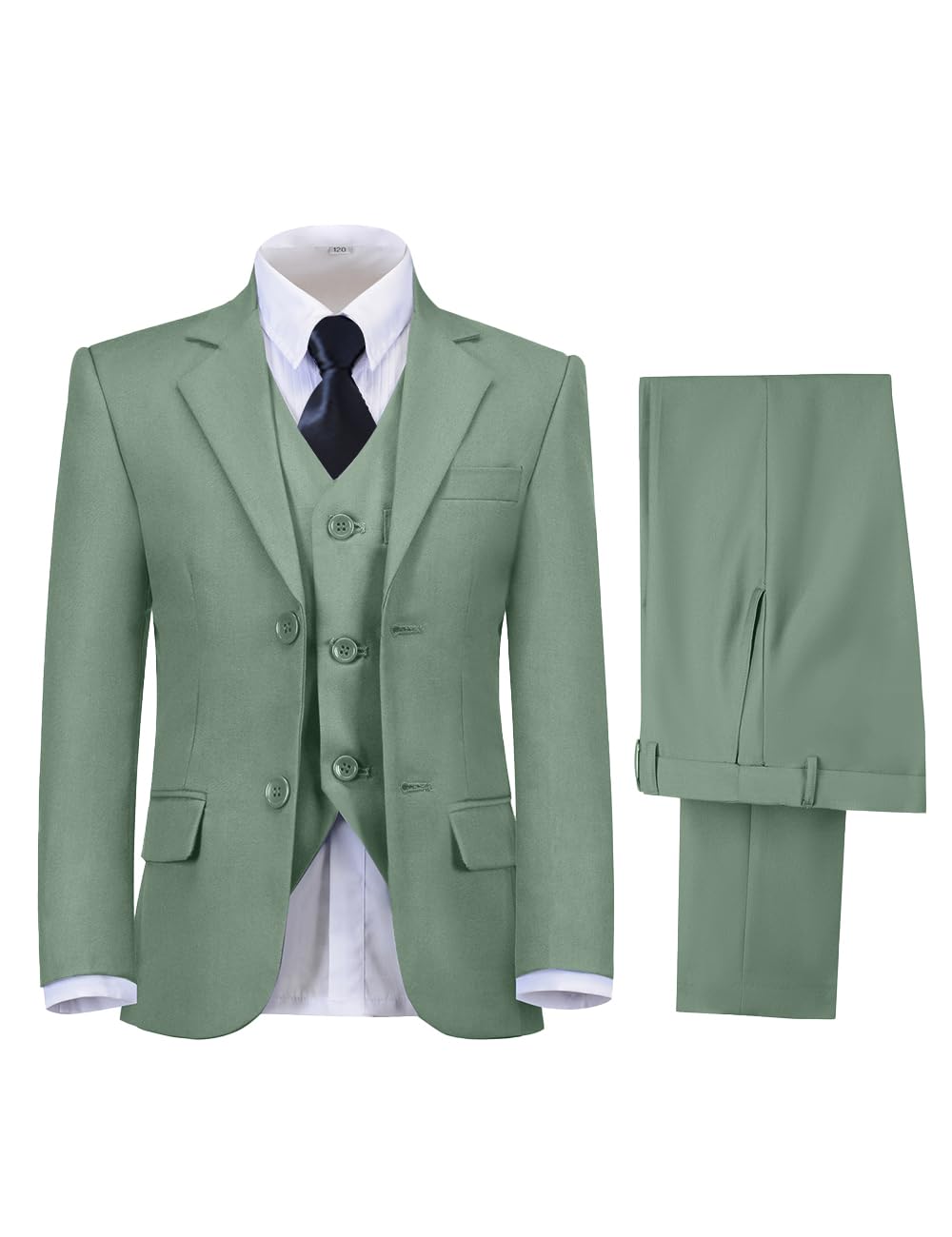 Formal Suit Set für Jungen schmale Passform Smoking Hochzeit Abschlussball
