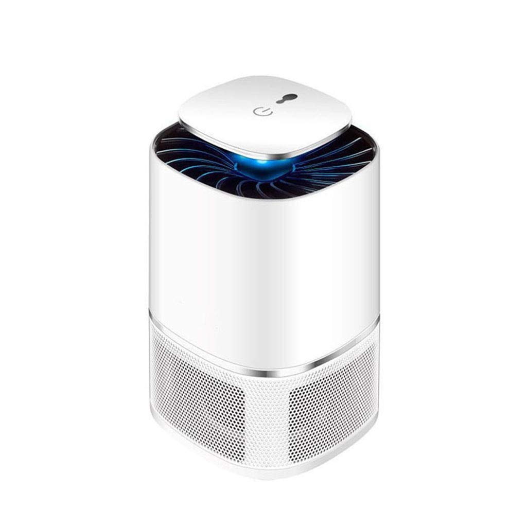 Mosquito Trap Home Mosquito Killer, Photocatalyst Bug Zapper Lámpara de Trampa de Mosquitos física, Silencioso, Seguro, no tóxico, Hogar Sala de Estar Dormitorio Cocina Led Mosquito Killer Lamp