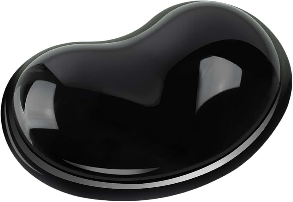 Ergonomic Gel Wrist Rest for Mouse, Computer Mouse Wrist Support for Arm Pain Relief, Heart-Shaped Cute Hand Wrist Cushion for Home and Office Working Gaming Anti-Fatigu