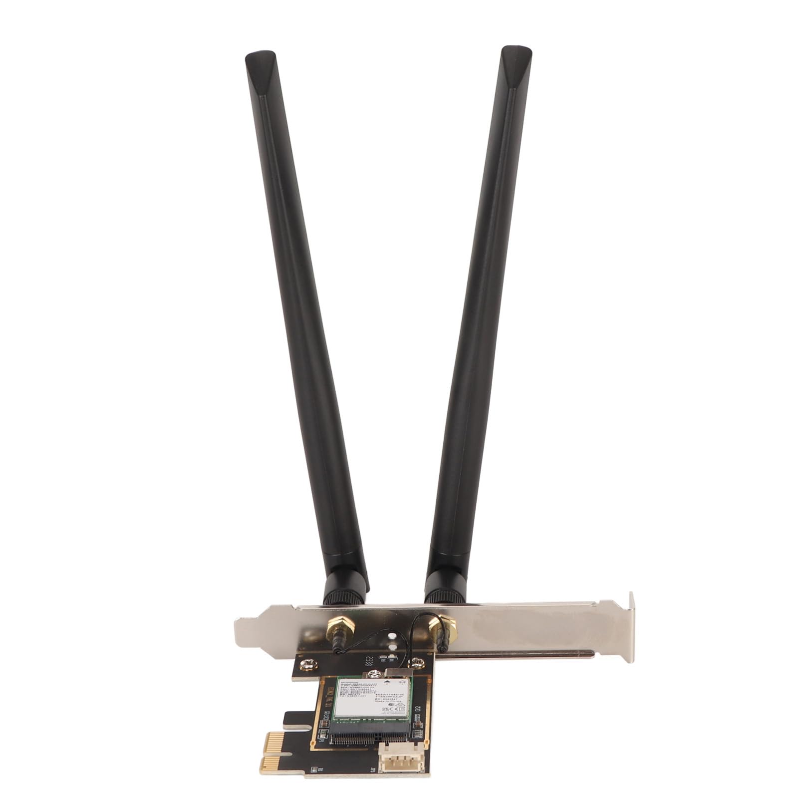 BE200NGW PCIe WiFi Card, Tri-Band PC WiFi 7 Card, Bluetooth 8774Mbp Scheda Adattatore di Rete Wireless per 10 11, per Linux