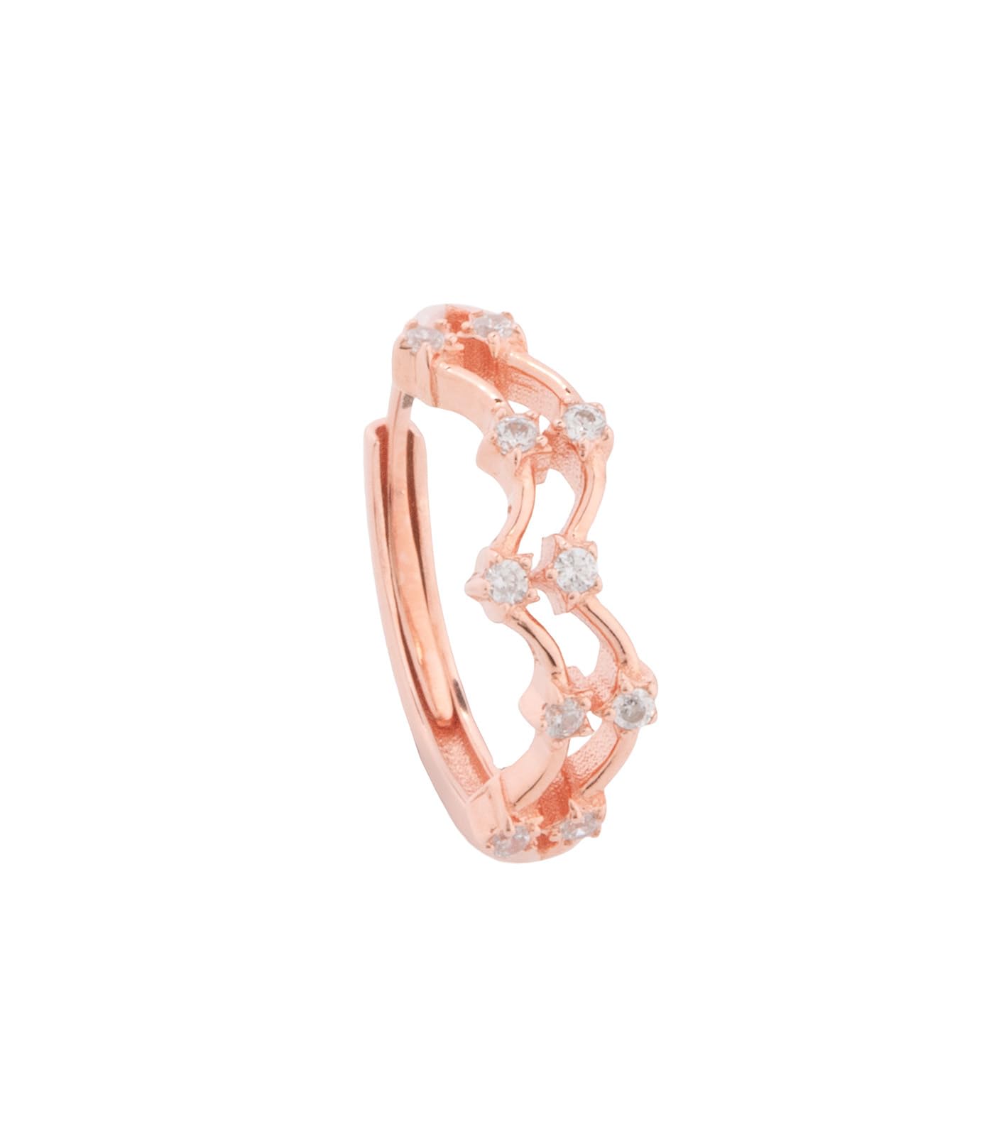Gargi by P.N. Gadgil & Sons Women's Silver Finger Rings FJFR40027-image-15