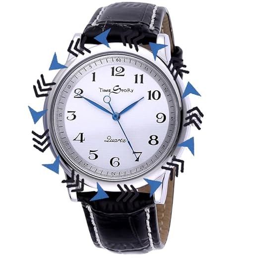 CXML&DASHE Reloj Inverso Manecillas al Revés y Números Invertidos en Sentido Antihorario, Movimiento de Cuarzo Clásico, Diseño Único Unisex (Reloj Noveladad Extraño y Genial)