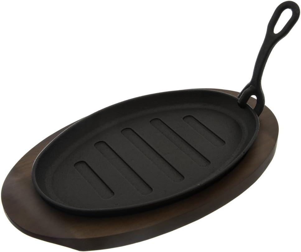 Pinch 101/4" Cast Iron Fajita Set Platters