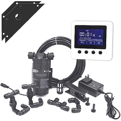 MrReptile Reptile Mister, Automatic Mister for Reptiles Terrarium Tank, Reptile Misting System for Chameleon Frog Turtle Vivarium Paludarium Cover