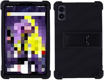 Compatible FOR Alldocube iplay 80 mini Ultra 8.8 inch Tablet Case, Full Coverage Ultra Slim adjustable Stand Silicone Shockproof Lightweight Protective Cover Case Black