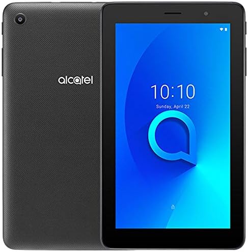 Alcatel 1T 7.0" 9013A (16GB, WiFi + Cellular) Face Unlock, Android 10, GPS, Tablet + Phone US 4G Volte GSM Unlocked (T-Mobile, AT&T, Metro PCS, Straight Talk) (Prime Black)
