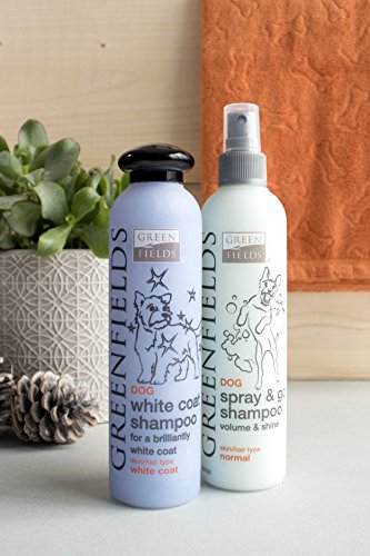 Greenfields Shampoo für Hunde mit weißem / hellem Fell 250ml