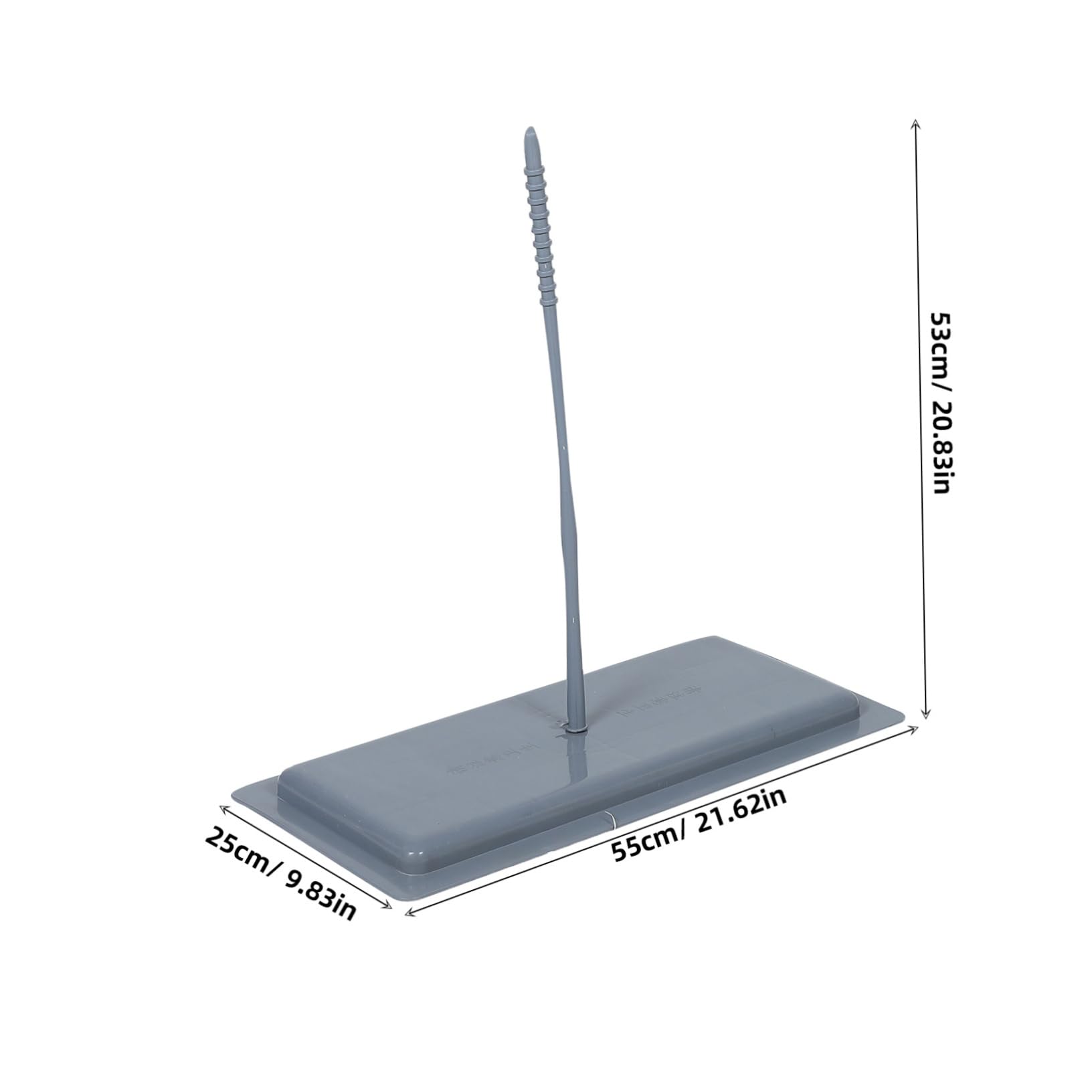 HOODANCOS Squat Toilet Lid Cover Portable Plastic Bathroom Lid with Handle for Odor Blocking Rural Toilets Easy to Install Clean for Home Public Use