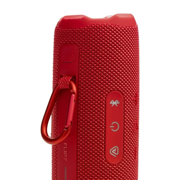 JBL Flip 7 Tragbarer Bluetooth-Lautsprecher, IP68 wasserdicht, staubdicht, sturzsicher, PushLock-System, AI-Sound-Boost, 16H Akku… – Ansicht 6