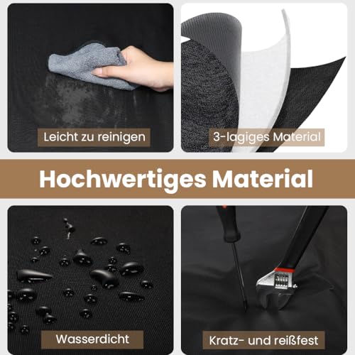 KYG Ladekantenschutz Kofferraum Wasserabweisend und Kratzfest Kofferraum Schutzmatte Langlebig Kofferraummatte für Hunde Universalgröße 105x80cm