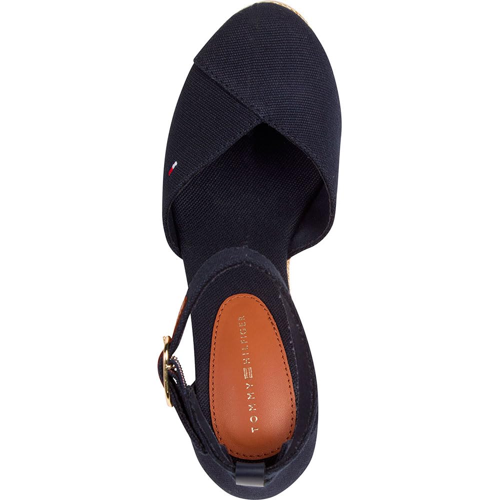 Tommy Hilfiger Kobiety Flag High Wedge Espad Closed ToeEspadryle na koturnie
