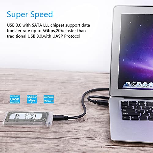 Caja externa para disco duro SSD 2TB USB 3.0 25'' miniatura 6