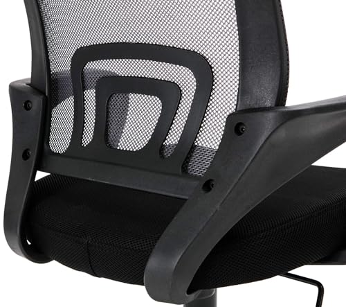 Sedia da Ufficio Genius I Sedia da scrivania Regolabile in Altezza con Rivestimento in Rete, Colore:Grigio - Sedia gaming - Immagine 4