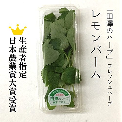 Amazon.co.jp: レモンバーム フレッシュハーブ 生 20g 生産者指定 田澤