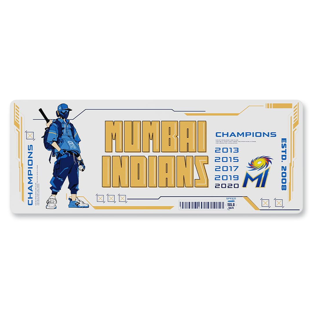 Rapoo V1XL Mumbai Indians Mousepad – Extra Large, Anti-Skid, Premium Woven Fabric, Durable Overlocked Edge, Wear & Scratch Resistant-image-40