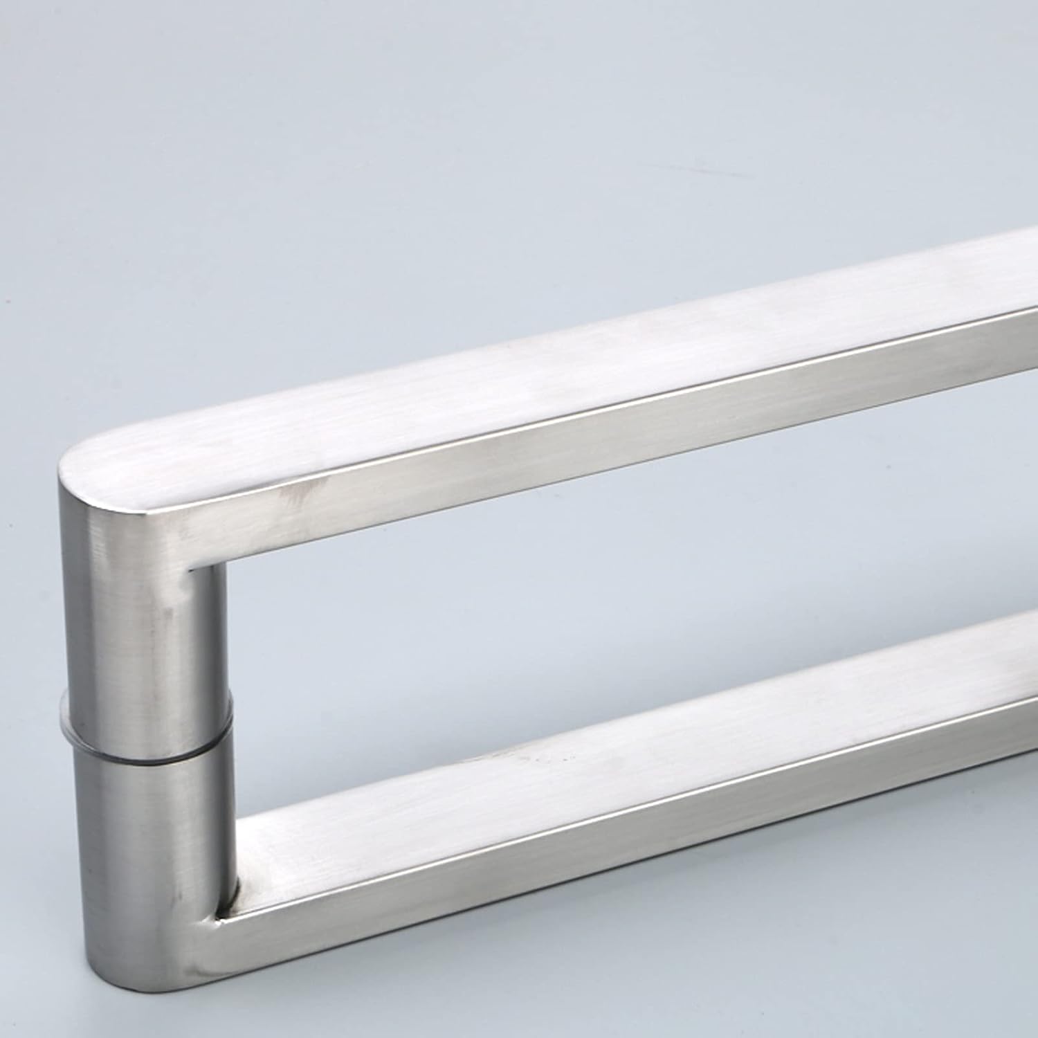 Shower Door Handle Bathroom Shower Glass Door Handle,Single-Sided Glass Door Pull Handle,Replace Old or Damaged Door Handles | 304 Stainless Steel Pull Push Door Handle Sets