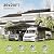 20x20 FT Heavy Duty Metal Carports, Outdoor Canopy Carport Garage with Reinforced Frame, Base and 4 Support Legs for Cars Pickup Trucks Tractors Boats RVs Parties