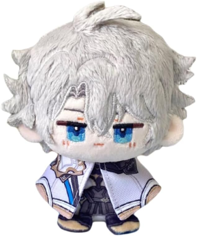 Anime 4“ Plush Keychain, Cute Plush Pendant for Backpack Key Chain Gifts