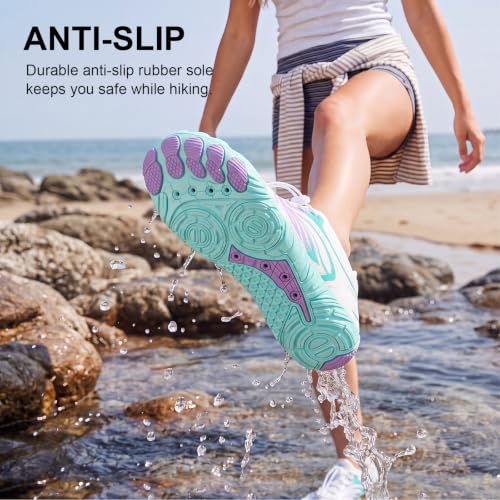 Image of Hike Barefoot Shoes Women Men Non-Slip Healthy Breathable Fashion Trail Running Womens Mens Wide Toe Zero Drop Water Shoe