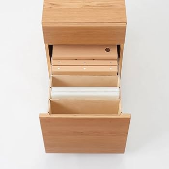 Amazon.co.jp: 無印良品 木製デスクキャビネット 幅39×奥行48×高さ58cm