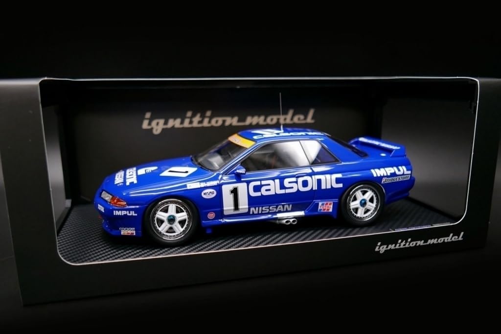 イグニッションモデル 1/18 CALSONIC SKYLINE #1 1991 ignition model 1/18 CALSONIC NISSAN SKYLINE (#1) 1991 JTC