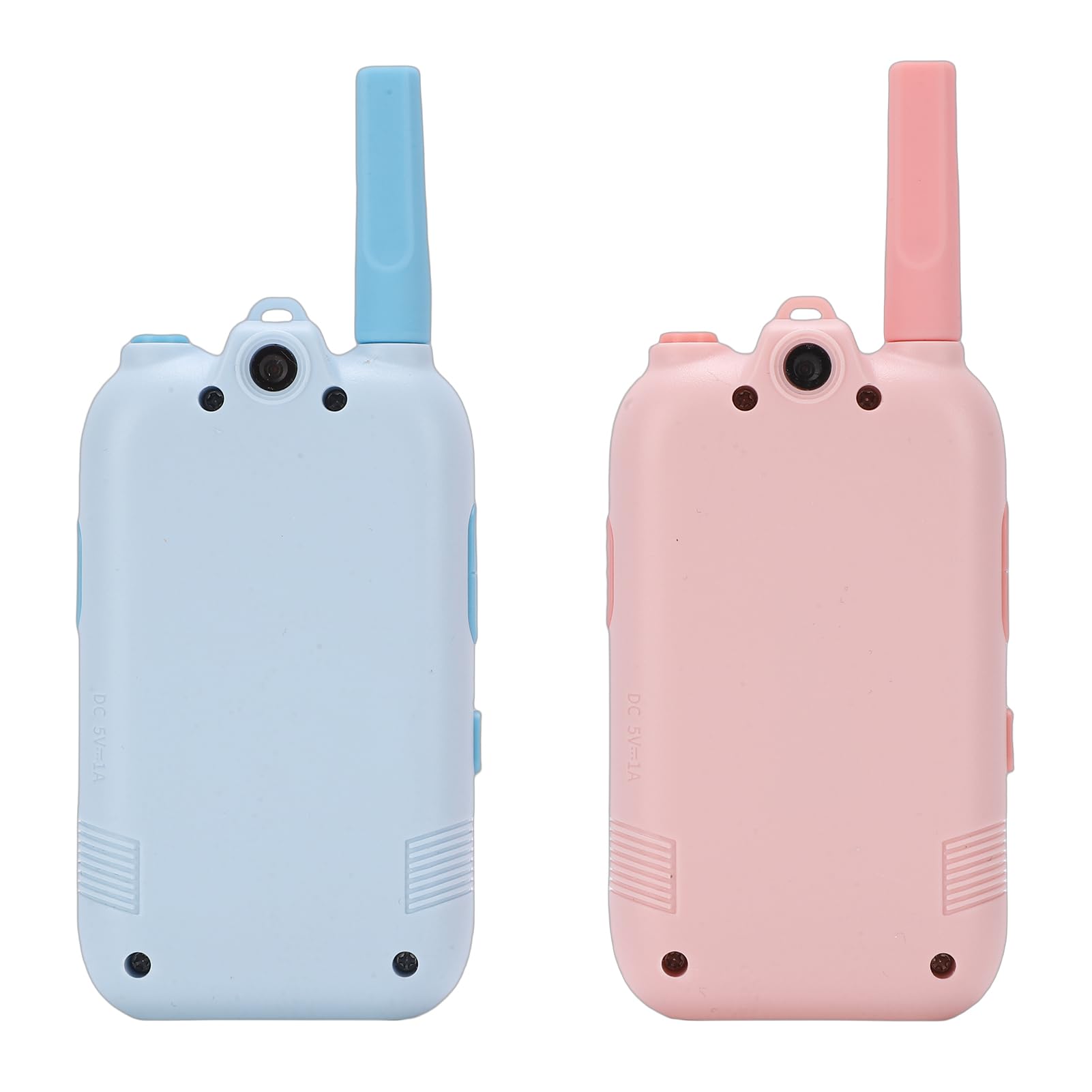 Gugxiom Talkies-Walkies Vidéo à Double Caméra pour Enfants, Talkies-Walkies Vidéo Longue Distance pour Enfants, Paquet de 2 Radios Bidirectionnelles Rechargeables avec Changeur de Voix