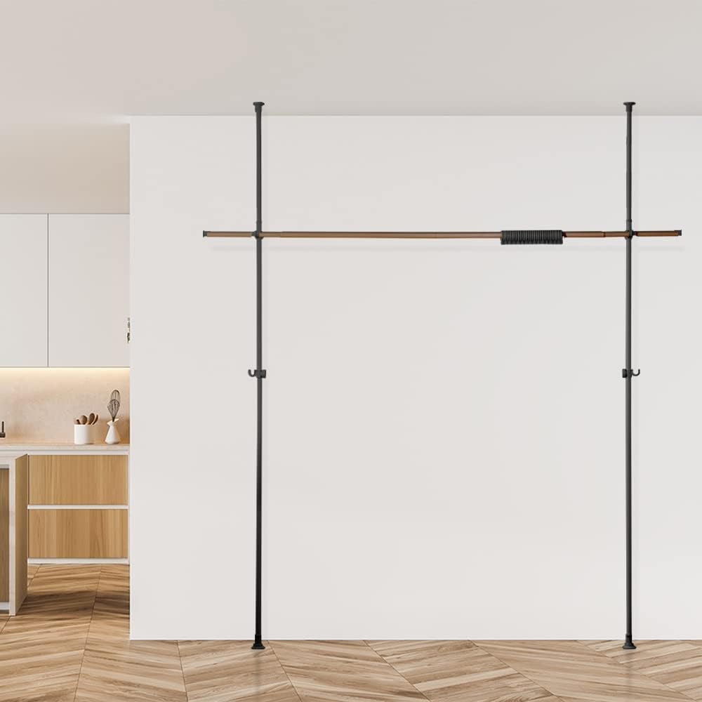 Amazon｜life_mart カーテンレール 突っ張り式 【 幅160〜290cm 高さ