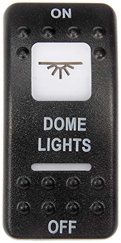 Cache interrupteur à bascule défectueux ? Solution Dorman 090-1008 noir pour IC