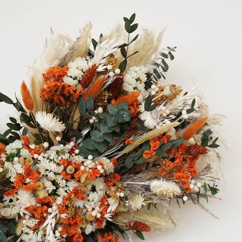 Arco decorativo boho para bodas con flores secas miniatura 7