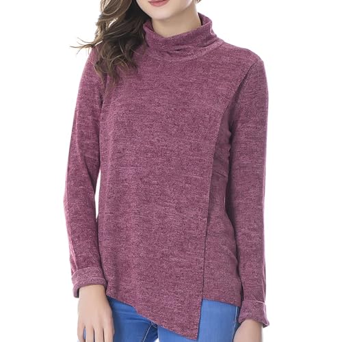 Image of Bearsland Women's Maternity Nursing Tops Long Sleeve Breastfeeding Shirts