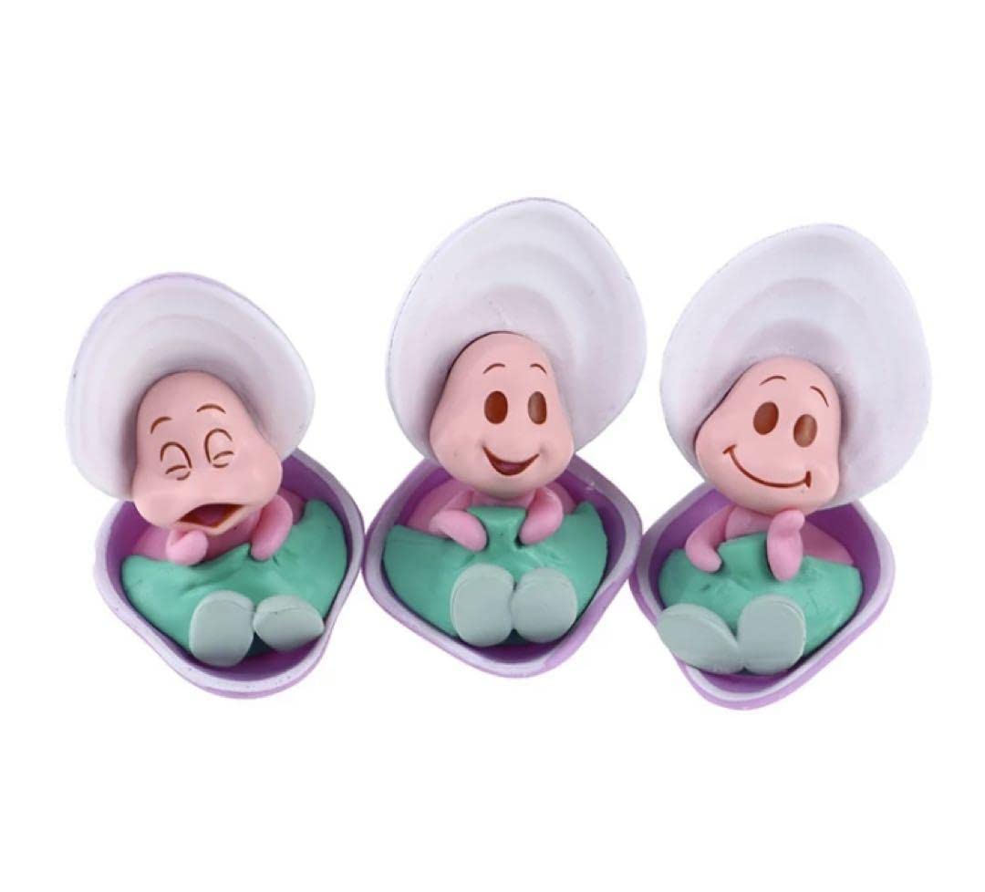 Amazon.co.jp: ヤングオイスター ミニフィギュア 3点セット : おもちゃ