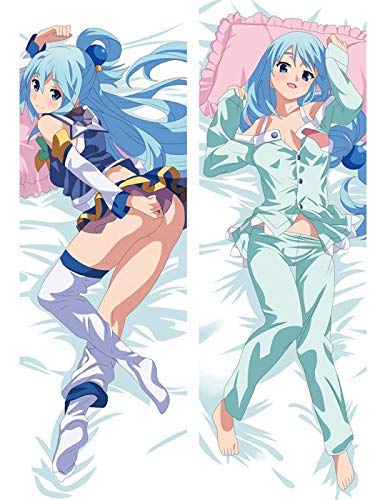Preisvergleich Produktbild Ringiod KonoSuba Aqua Pajamas Peach Skin 150cm x 50cm Body Pillowcase