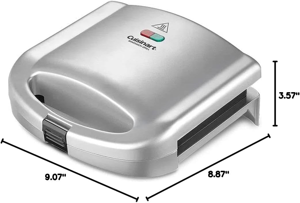 Cuisinart WM-SW2N1 Sandwich Grill, Silver
