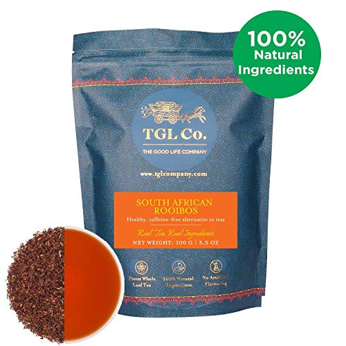Image of TGL Co. South African Rooibos Loose Tea Leaf 100 Gm | Boost Immunity | Rich in Anti Oxidant | Improves Digestions | Boost Heart Health