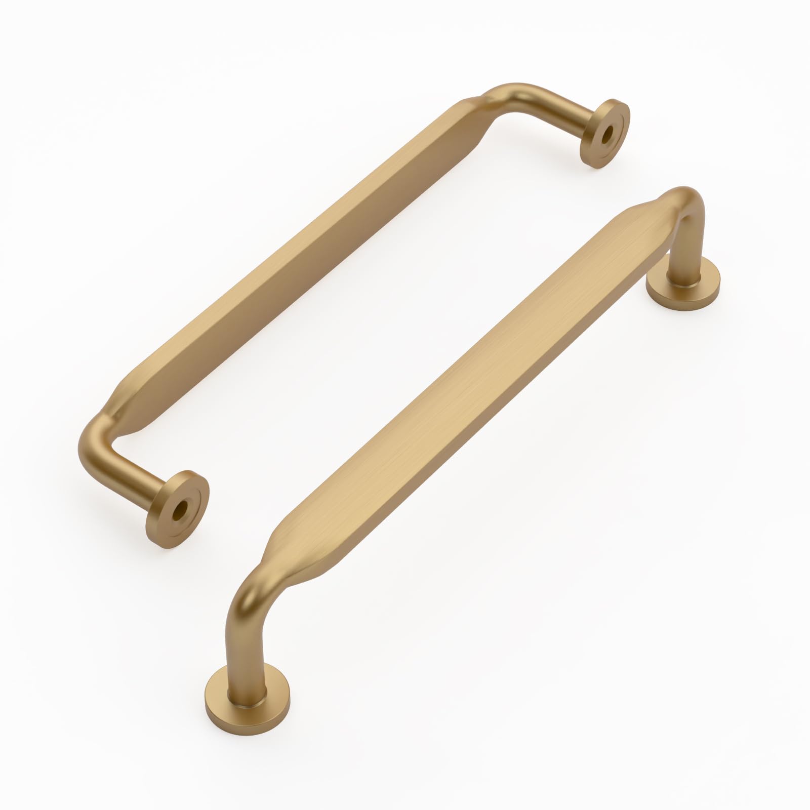 ROMATEE 10 Pack 5 Inch(128mm) Dark Champagne Bronze Cabinet Pull Dark Champagne Bronze Kitchen Cabinets Handles Cabinet Hardware for Cupboard Handles