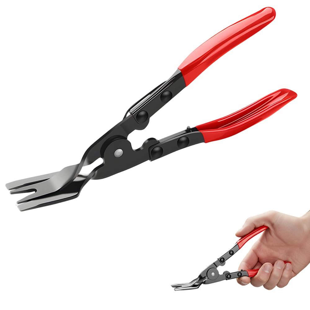Panel Clip Removal Plier, Multi-Purpose Car Panel Removal Tool, Fastener Remover for Auto Upholstery Repair, Portable Dashboard Repair Tool for Garage and Car Owner