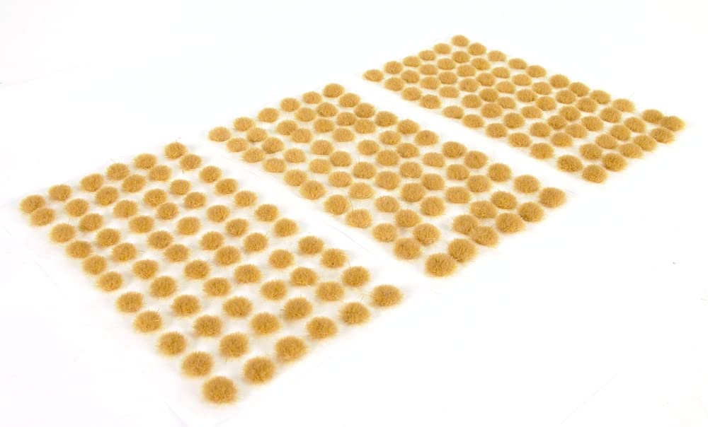 Warpainter scenics 2mm Dry Grass Static Tufts x 198 Self Adhesive